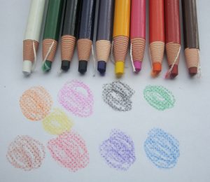 LENITH Korean Glass Markers Grease Pencils Peel-Off Type Grease Pencils China And Porcelin Marker Wax Pencil For Vinyl Metal Skin Paper Window Glass